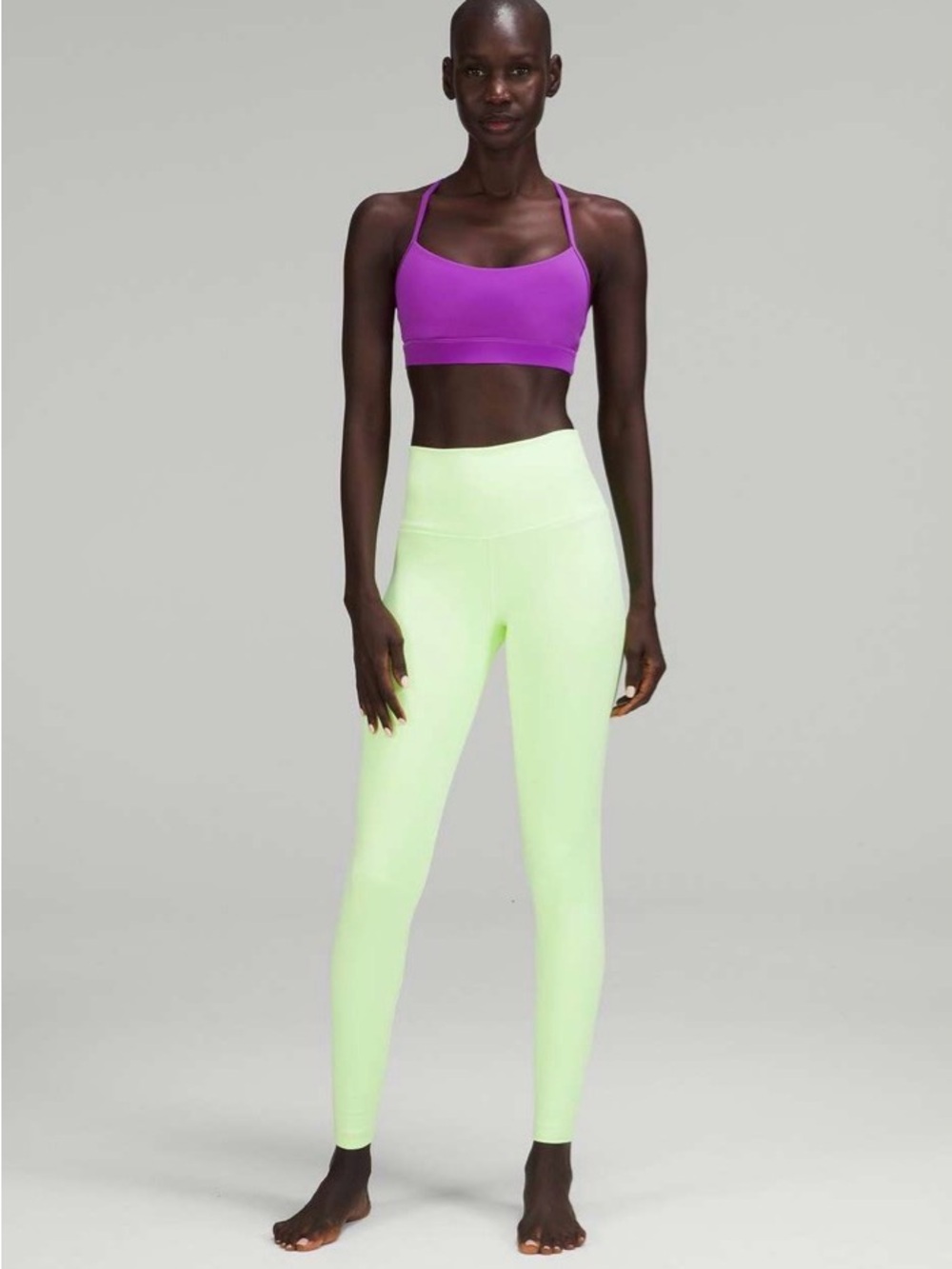 Lululemon Align High-Rise Pant 28" Faded Zap Green